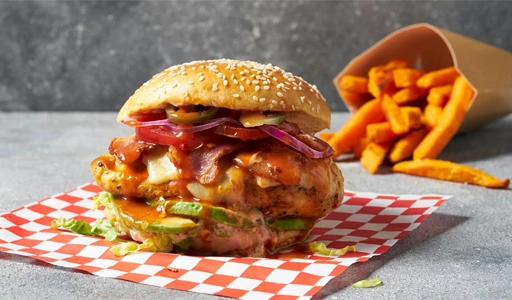 Chicken Hot & Spicy Burger